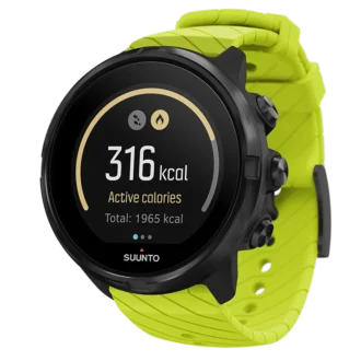 Suunto 9 lime – GPS-sportklocka med lång batteritid