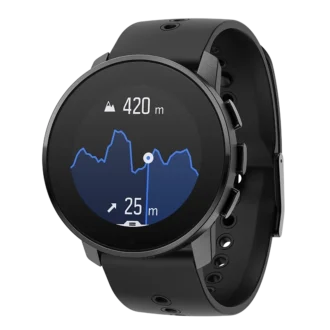 Suunto 9 Peak All Black titan – ultratunn, liten och tålig GPS-sportklocka