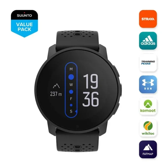 Suunto 9 Peak All Black – ultratunn, liten, tålig GPS-sportklocka Suunto 9 Peak All Black – ultratunn, liten, tålig GPS-sportklocka