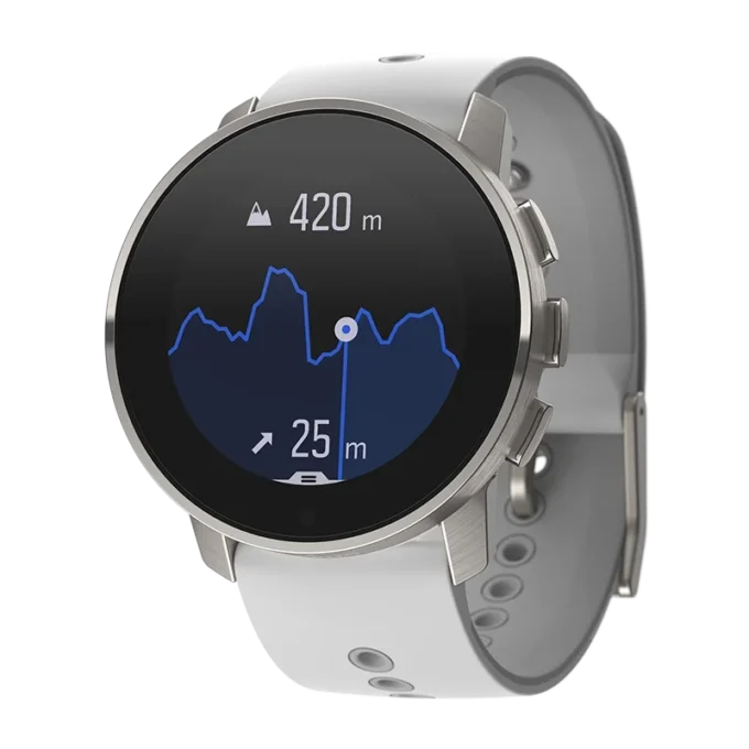 Suunto 9 Peak Birch White Titanium – ultratunn, liten och tålig GPS-sportklocka Suunto 9 Peak Birch White Titanium – ultratunn, liten och tålig GPS-sportklocka