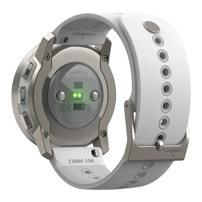 Suunto 9 Peak Birch White Titanium – ultratunn, liten och tålig GPS-sportklocka Suunto 9 Peak Birch White Titanium – ultratunn, liten och tålig GPS-sportklocka