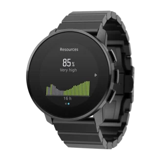 Suunto 9 Peak helt i titan, svart – ultratunn och tålig GPS-sportklocka