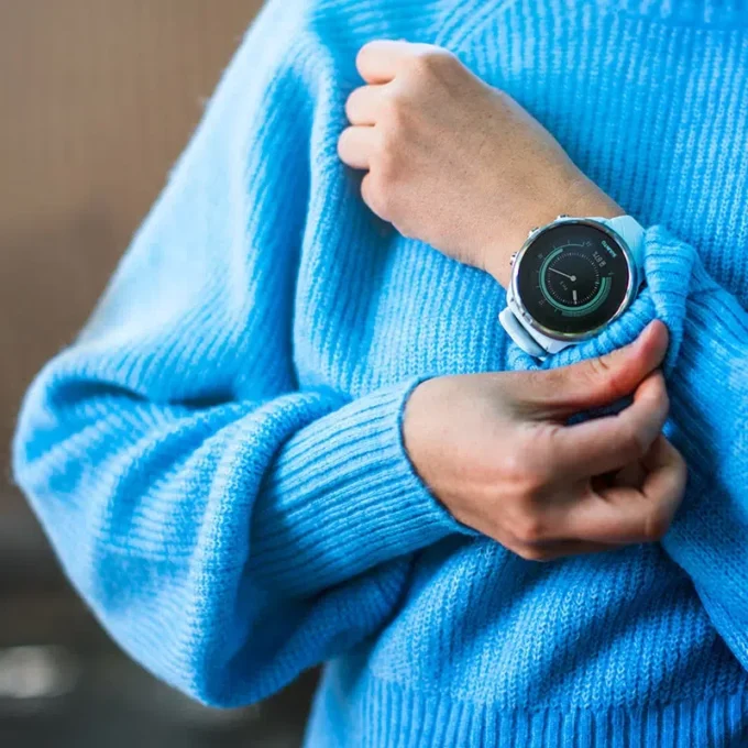 Suunto 9 vit – GPS-sportklocka med lång batteritid