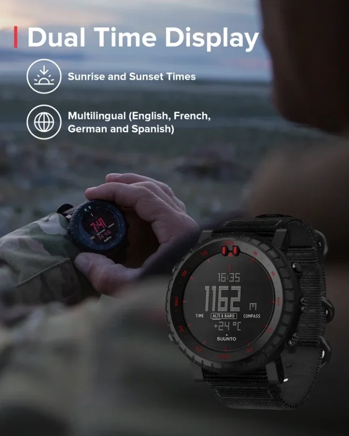 Suunto Core svart röd Suunto Core svart röd