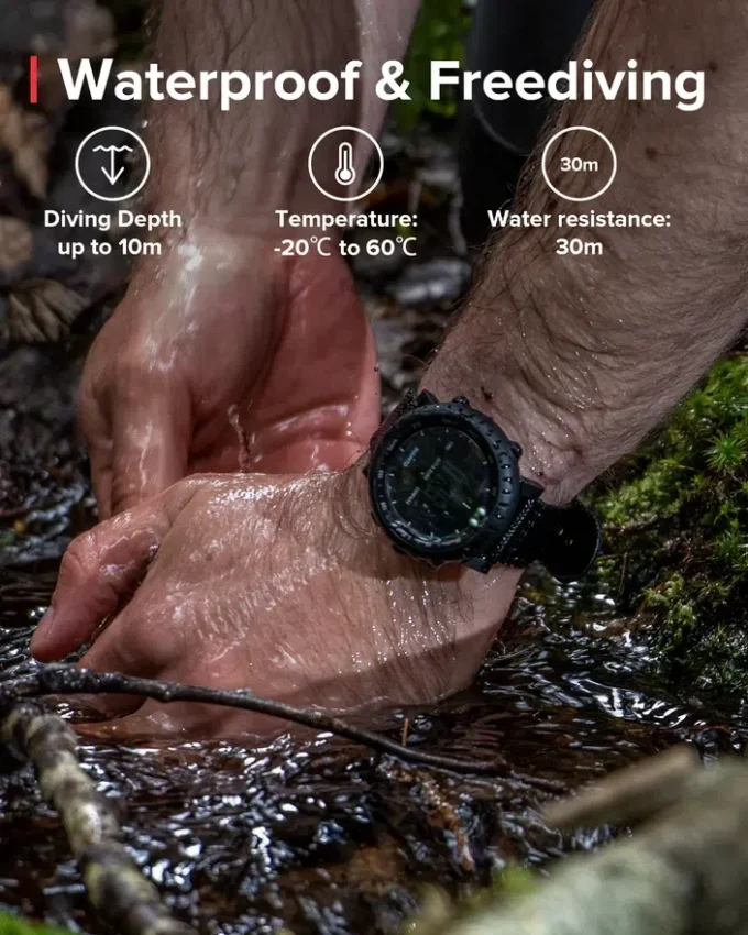 Suunto Core svart röd Suunto Core svart röd