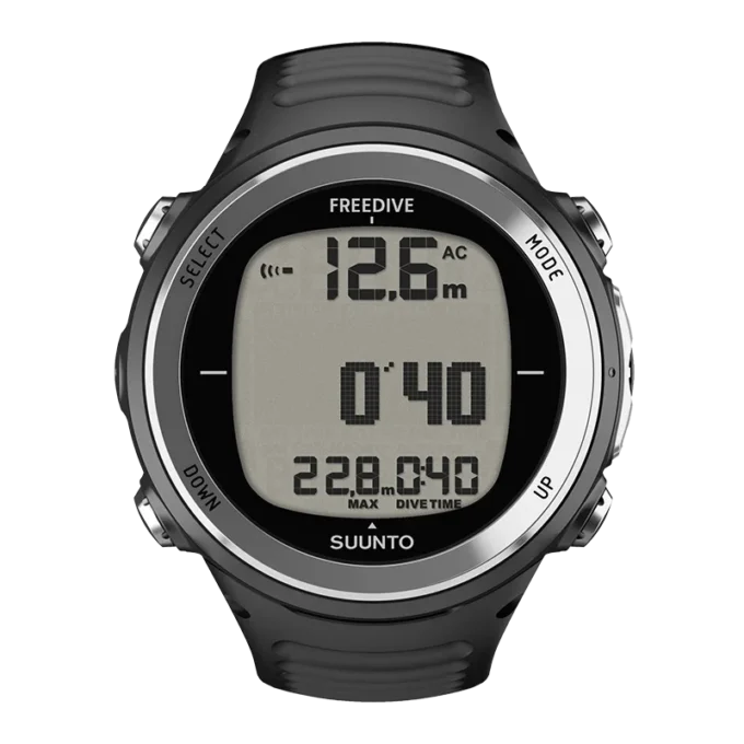 Suunto d4f black – lätt specialdator för fridykning Suunto d4f black – lätt specialdator för fridykning