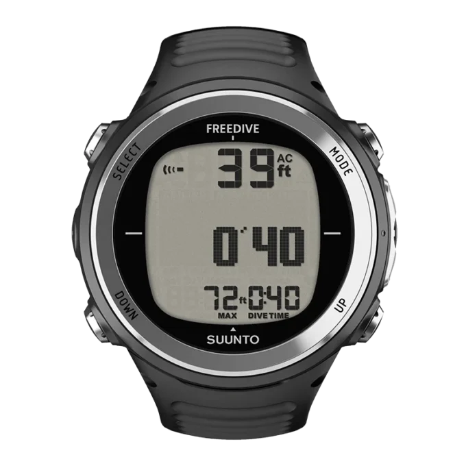Suunto d4f black – lätt specialdator för fridykning Suunto d4f black – lätt specialdator för fridykning