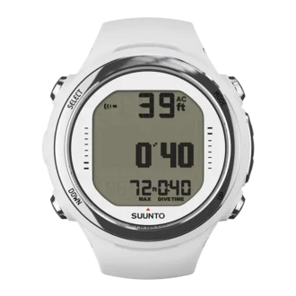 Suunto D4i Novo White – en lätt och kompakt dykdator