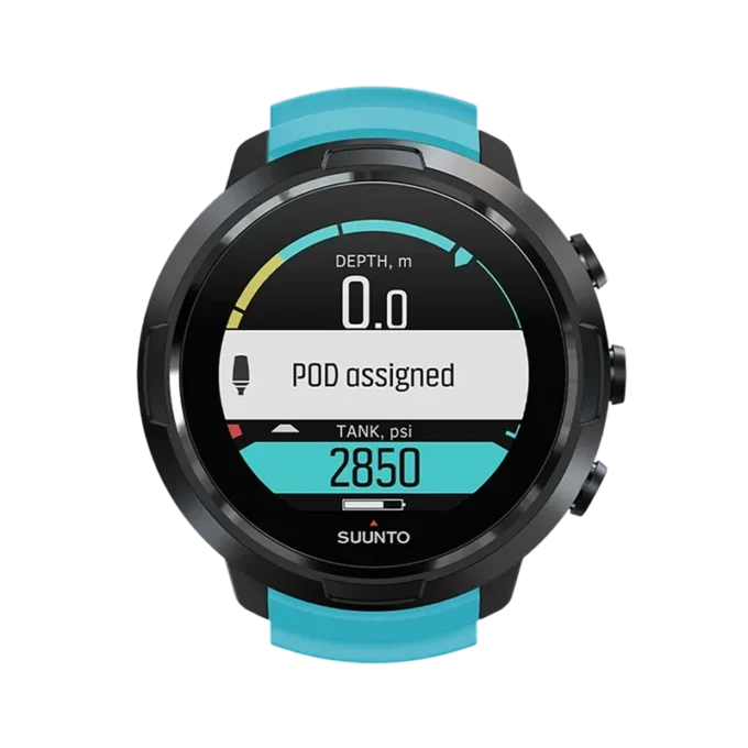 Suunto D5 Aqua Blue dykdator för nybörjare