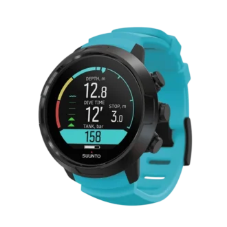 Suunto D5 Aqua Blue dykdator för nybörjare