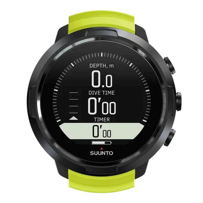 Suunto D5 Black Lime dykdator för nybörjare