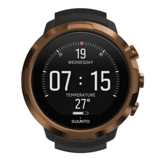 Suunto D5 copper – dykdator i klockformat för fritidsdykare