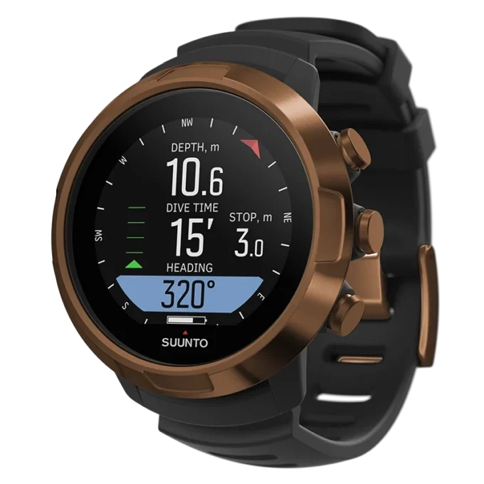 Suunto D5 copper – dykdator i klockformat för fritidsdykare