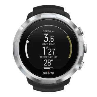 Suunto D5 svart dykdator för nybörjare och fritidsdykare