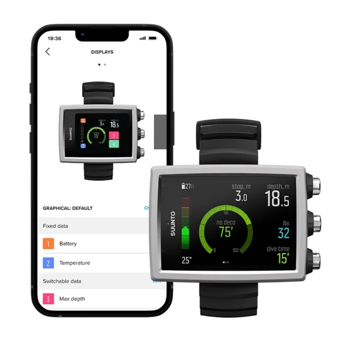 Suunto EON Core black dykdator för alla dykare
