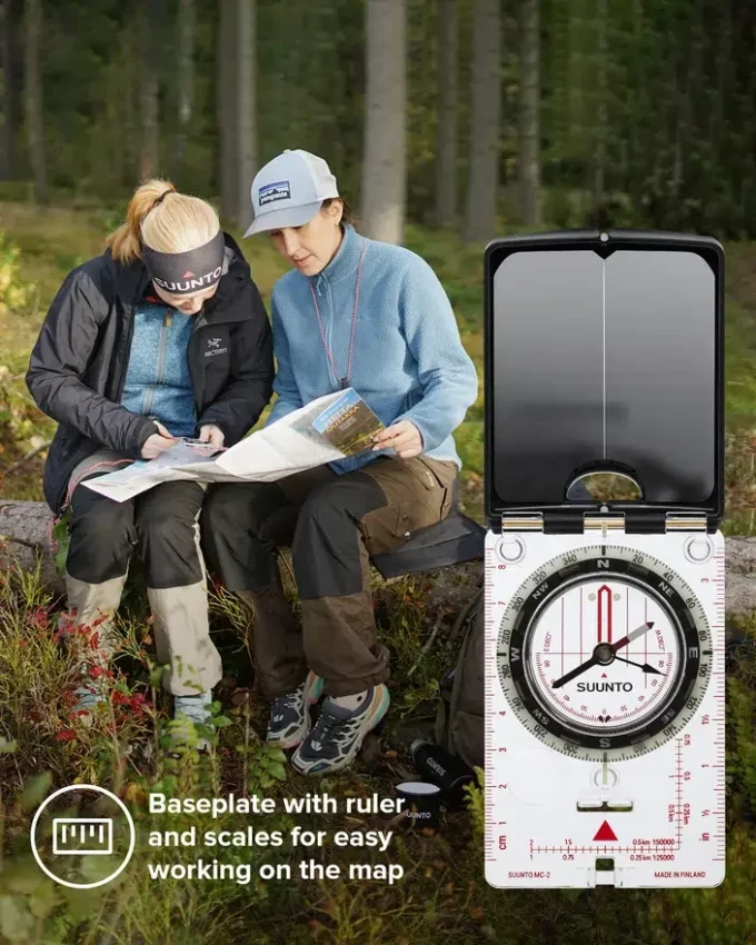 Suunto MC-2 NH spegelkompass – precis för vandring och backpacking Suunto MC-2 NH spegelkompass – precis för vandring och backpacking