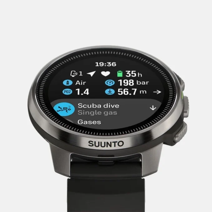 Suunto Ocean Steel Black – dykdator och sportklocka