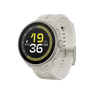 Suunto Run frostgrå med silikonarmband