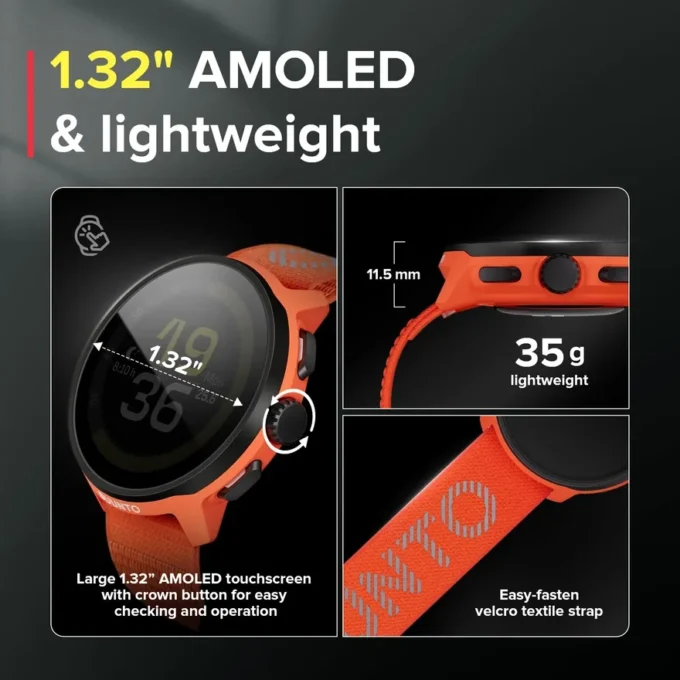 Suunto Run korallorange Suunto Run korallorange