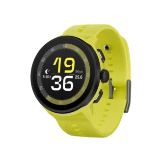 Suunto Run lime med silikonarmband