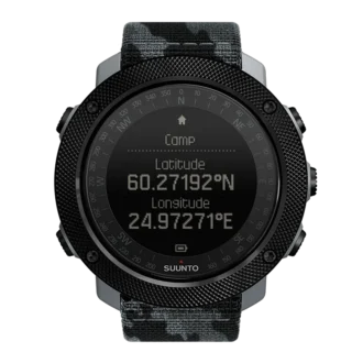 Suunto Traverse Alpha betong GPS-klocka för utomhusbruk