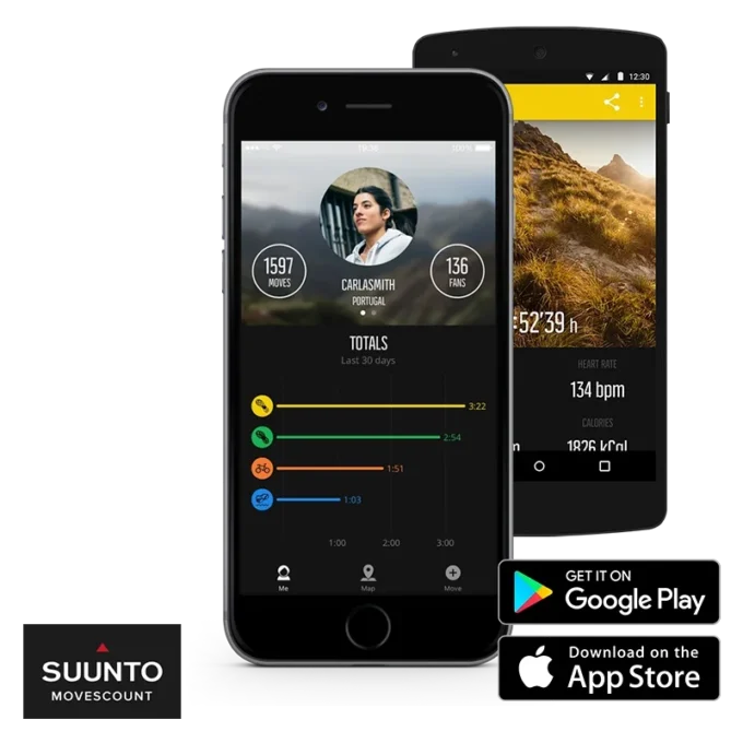 Suunto Traverse Alpha betong GPS-klocka för utomhusbruk