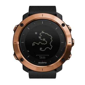 Suunto Traverse Alpha Copper – GPS/GLONASS-klocka för friluftsliv