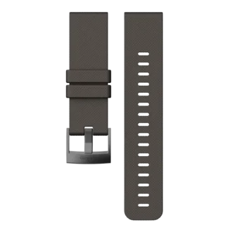 Suunto Traverse-armband i grafitfärgat silikon – armband för Traverse-varianter Suunto Traverse-armband i grafitfärgat silikon – armband för Traverse-varianter