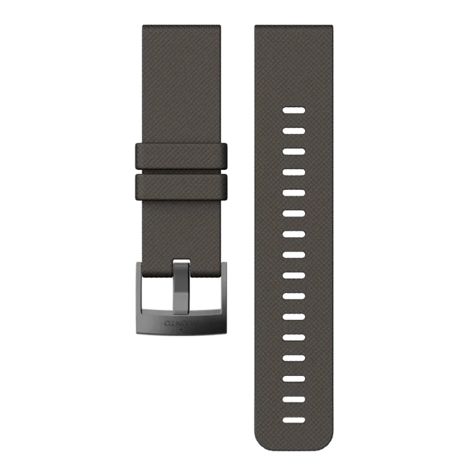 Suunto Traverse-armband i grafitfärgat silikon – armband för Traverse-varianter