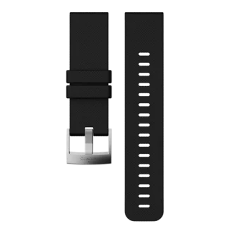 Suunto Traverse svart silikonrem – rem för Traverse-modeller