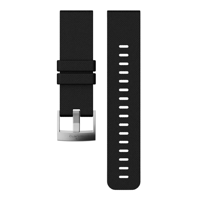 Suunto Traverse svart silikonrem – rem för Traverse-modeller Suunto Traverse svart silikonrem – rem för Traverse-modeller