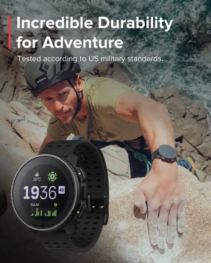Suunto Vertical Solar All Black Suunto Vertical Solar All Black
