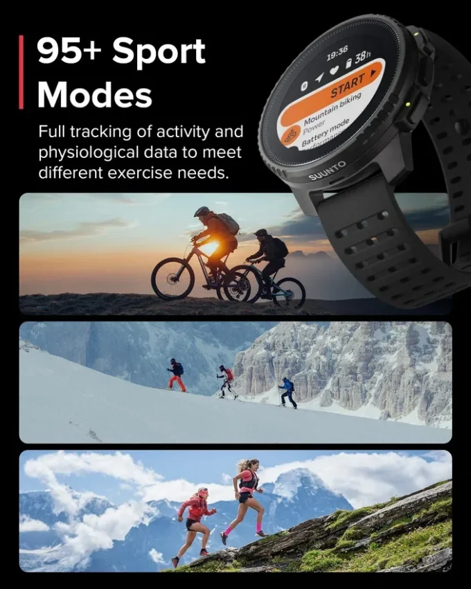 Suunto Vertical Solar All Black Suunto Vertical Solar All Black