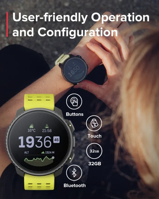 Suunto Vertical svart lime Suunto Vertical svart lime