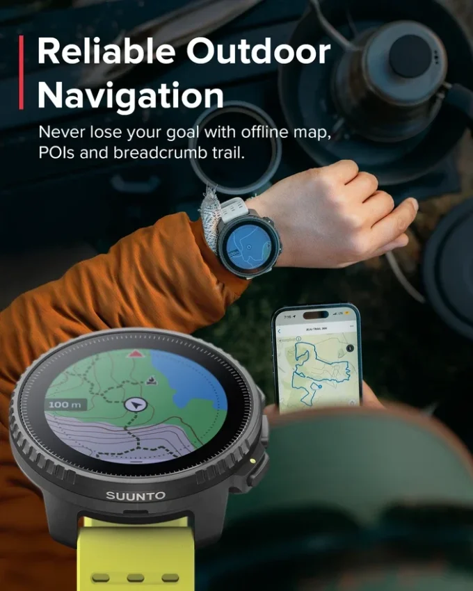 Suunto Vertical svart lime Suunto Vertical svart lime