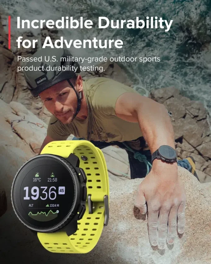 Suunto Vertical svart lime Suunto Vertical svart lime