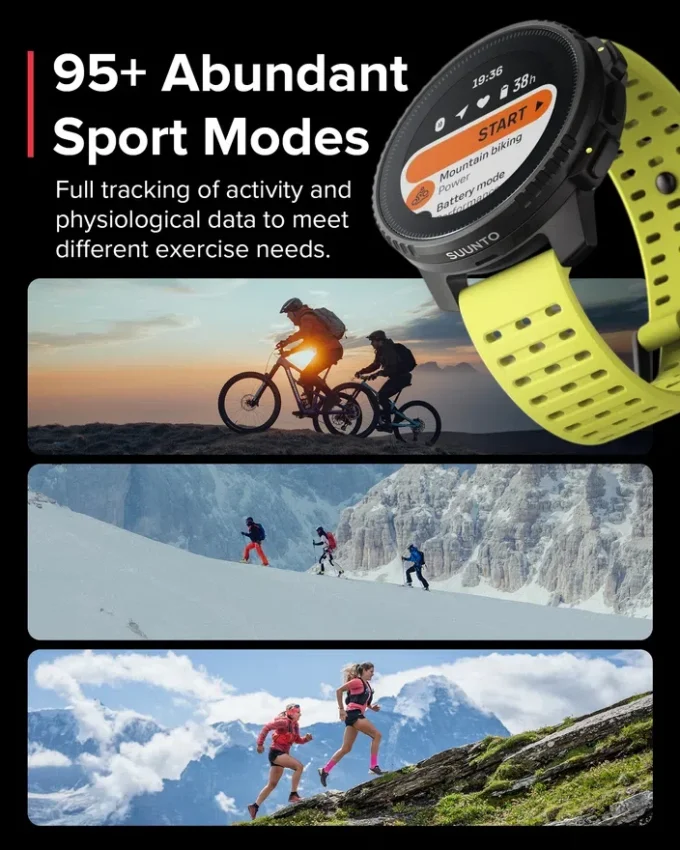 Suunto Vertical svart lime Suunto Vertical svart lime