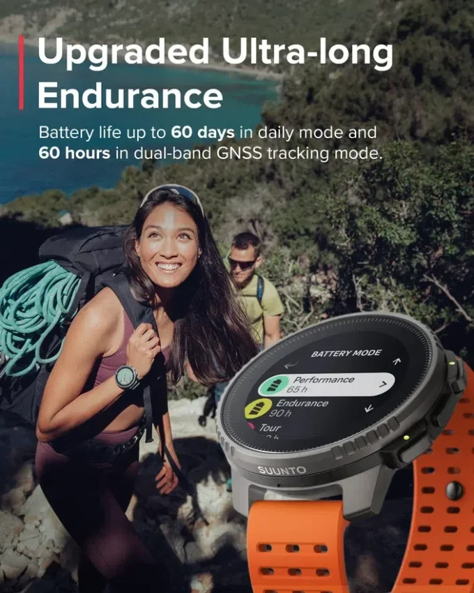 Suunto Vertical Titanium Solar Canyon Adventure-klocka