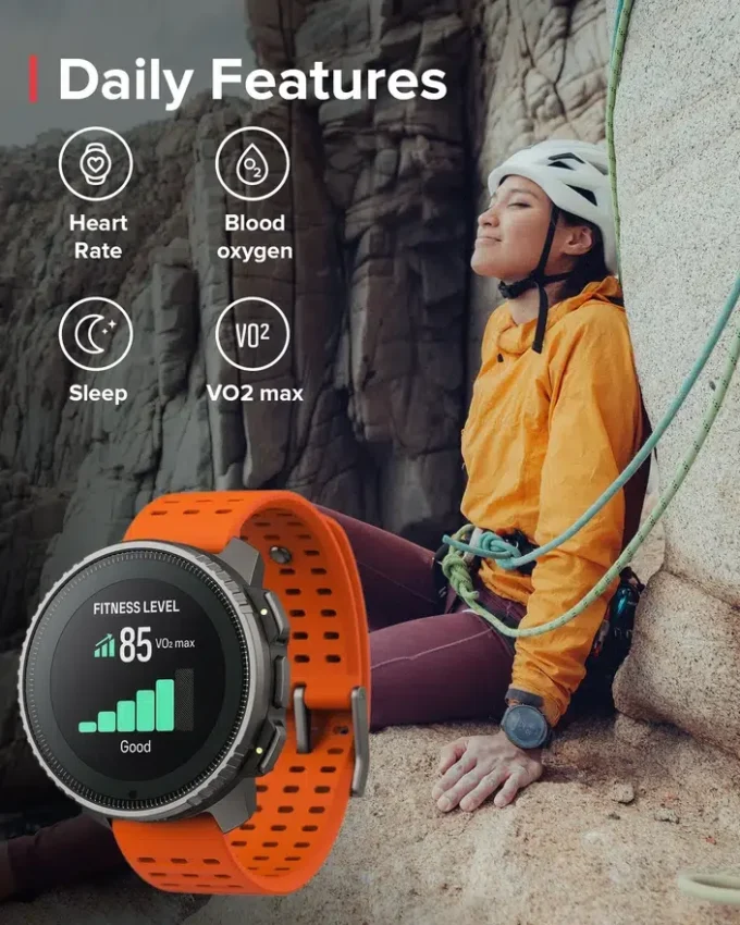 Suunto Vertical Titanium Solar Canyon Adventure-klocka