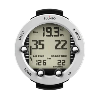 Suunto Vyper Novo vit dykdator med kompass och gasväxling