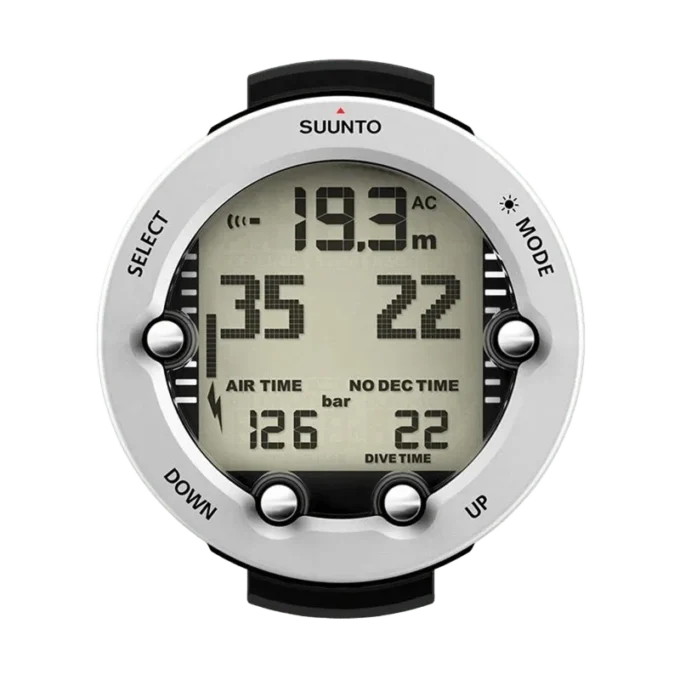 Suunto Vyper Novo vit dykdator med kompass och gasväxling Suunto Vyper Novo vit dykdator med kompass och gasväxling