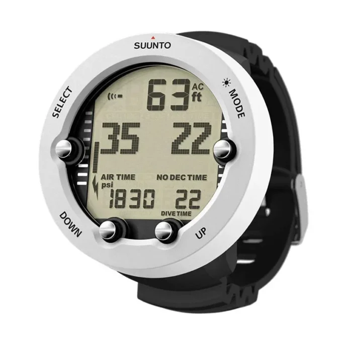 Suunto Vyper Novo vit dykdator med kompass och gasväxling Suunto Vyper Novo vit dykdator med kompass och gasväxling