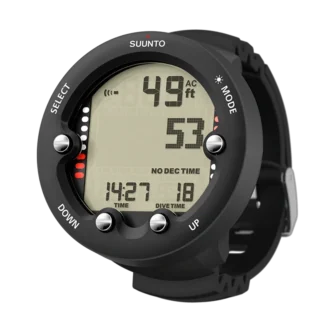 Suunto Zoop Novo Black – lättanvänd dykdator med stor display