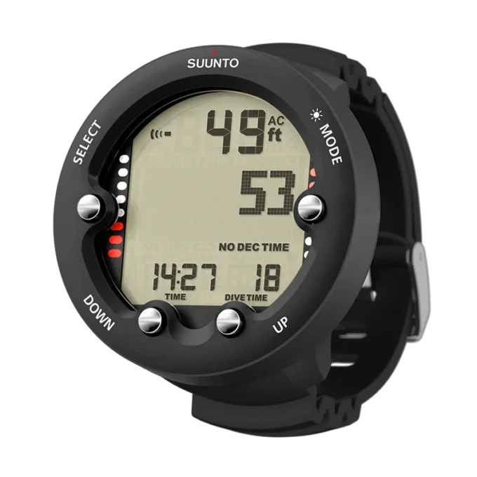 Suunto Zoop Novo Black – lättanvänd dykdator med stor display Suunto Zoop Novo Black – lättanvänd dykdator med stor display