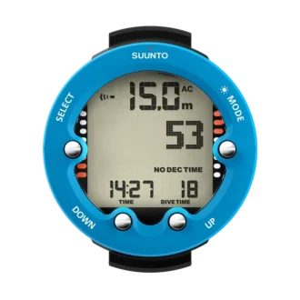 Suunto Zoop Novo Blue – lättanvänd dykdator med stor display