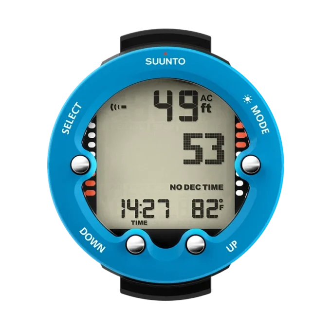 Suunto Zoop Novo Blue – lättanvänd dykdator med stor display Suunto Zoop Novo Blue – lättanvänd dykdator med stor display