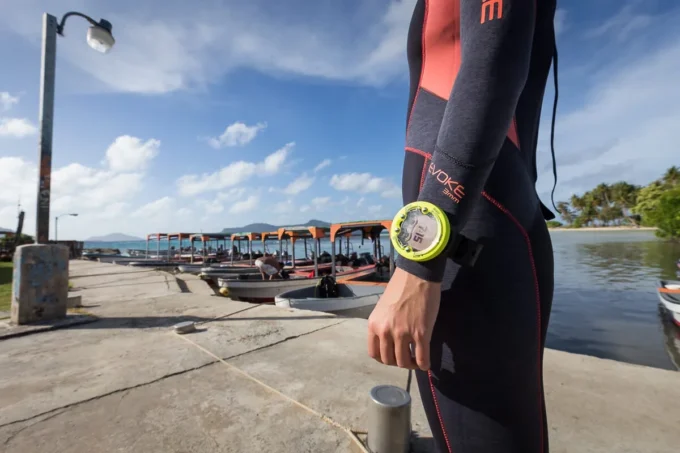 Suunto Zoop Novo Lime – lättanvänd dykdator med stor display Suunto Zoop Novo Lime – lättanvänd dykdator med stor display