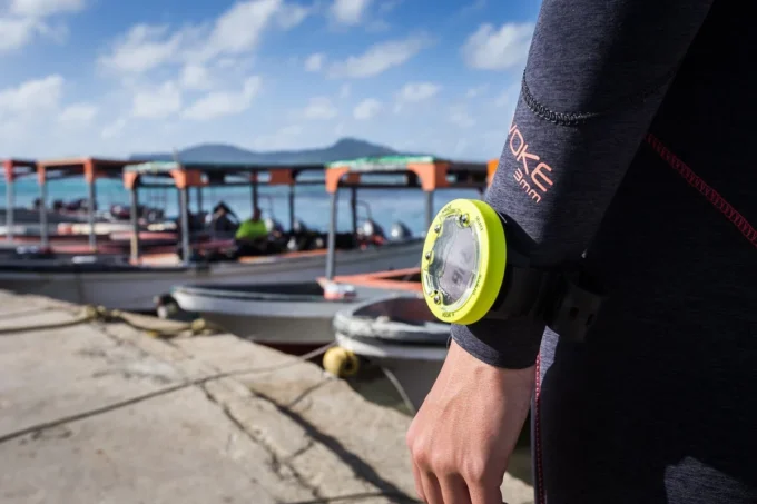 Suunto Zoop Novo Lime – lättanvänd dykdator med stor display Suunto Zoop Novo Lime – lättanvänd dykdator med stor display