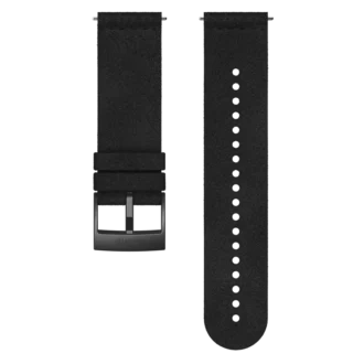 Ultramjukt svart mikrofiberarmband för tillbehör för sport och stil